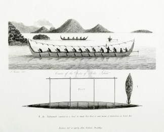 Canoe of the Duke of York’s Island… PACIFIC