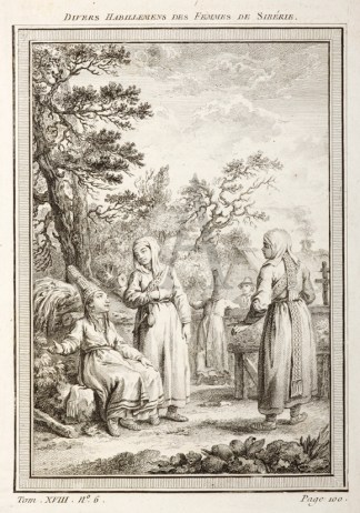 Divers Habillemens Des Femmes De Siberie… Russia