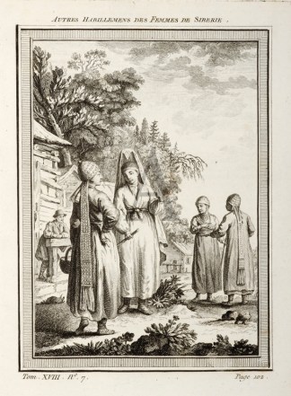 Autres Habillemens Des Femmes De Siberie Russia