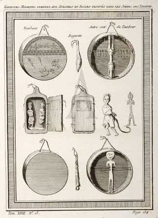 Tambours Magiques Servant Aux Sorciers e… Russia