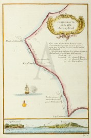 Carte Exacte de la Cote du Cap Verd AFRICA Carte Exacte de la Cote du Cap Verd