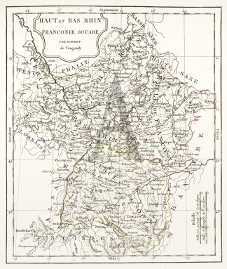 Haut et Bas Rhin Franconie Souabe Germany