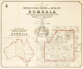 Sketch map showing proposed Federal Terr… Australian Capital Territory