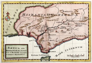 Baetica sive Hispaniae pars Australis ut… Spain & Portugal