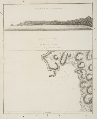 Plan of Adventure Bay on Van Diemens Lan… Captain Cook