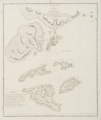 Sketch of the Typa and Macao. Captain Cook