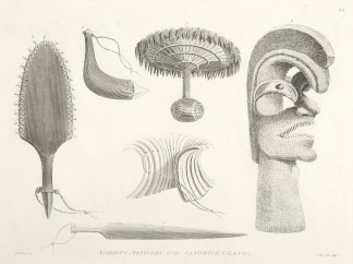 Various Articles, at the Sandwich Island… Captain Cook