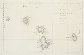 Chart of the Society Isles, Discovered by Lieut. J. Cook, 1769. Society Islands Chart of the Society Isles, Discovered by Lieut. J. Cook, 1769.