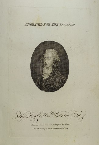 The Right Hon.ble William Pitt. Australian