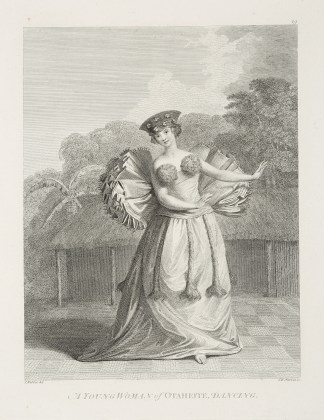 A Young Woman of Otaheite, Dancing. Acquisitions Maps & Prints