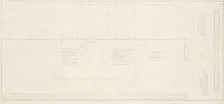 A Draught Plan & Section of an Amste… Captain Cook