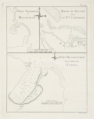 Port Sandwich in Mallicollo, Harbour of … Captain Cook