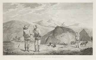 The Tschuktschi, and their Habitations. Captain Cook