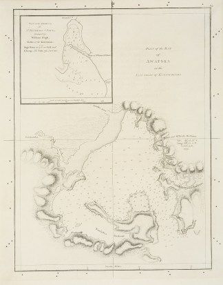 Plan of the Bay of Awatska on the East C… Captain Cook