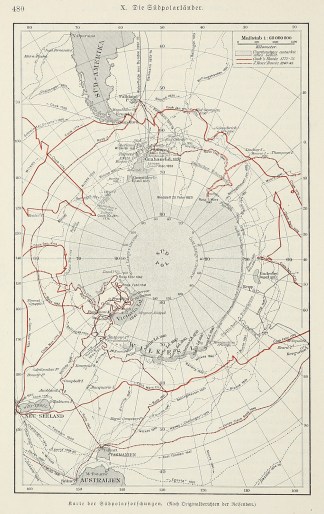 X. Die Sudpolarlander. Antarctica, Southern Waters