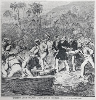 Murderous Attack by natives at Santa Cru… PACIFIC