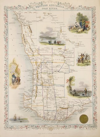 Western Australia, Swan River. Acquisitions Maps