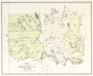 Map of the Counties of Lowan, Borung, Ka… Victoria