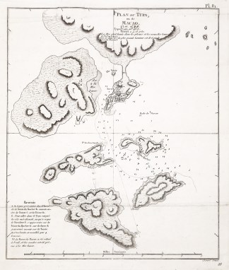 Plan du Typa, ou de Macao. Captain Cook