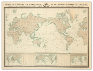 Tableau general de Navigation, ou des ro… WORLD