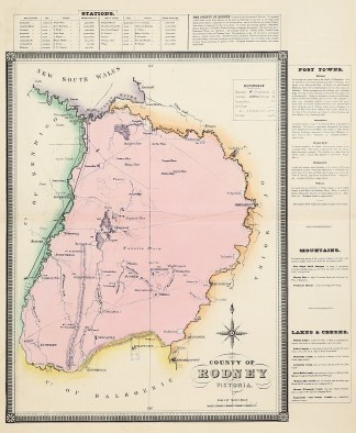 County of Rodney Victoria. Victoria