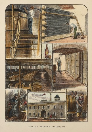 Carlton Brewery, Melbourne. Melbourne