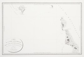 Carte de la partie septentrionale des iles de Bougainville, reconnue par le contre-amiral Bruny- Dentrecasteaux, en juillet 1792 MAPS & GLOBES Carte de la partie septentrionale des iles de Bougainville, reconnue par le contre-amiral Bruny- Dentrecasteaux, en juillet 1792