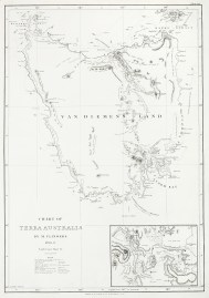 Chart of Terra Australis by M. Flinders 1798-9 South Coast VII.