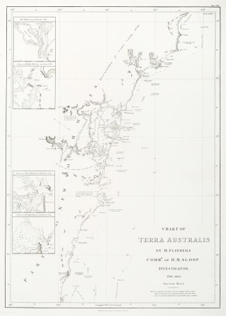 Chart of Terra Australis by M. Flinders … New South Wales