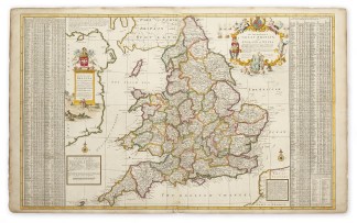 The South Part of Great Britain, Called … Wall Maps