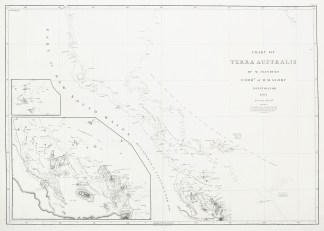 Chart of Terra Australis by M. Flinders … Queensland
