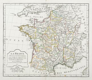 La France divisee en 32 Gouvernemens, po… France