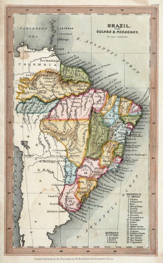 Brazil with Guiana & Paraguay South America