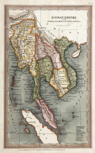 Birman Empire with Anam, Siam & Coch… Southeast Asia