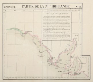 Oceanique. Partie de la Nouvelle Holland… South Australia