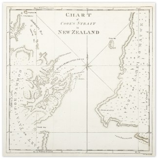 Chart of Cook’s Strait in New Zeal… Captain Cook