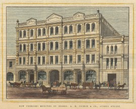 New Premises Erected by Messrs. A. H. Prince & Co., Sussex Street.