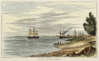 Entrance to Nelson Harbour. NEW ZEALAND