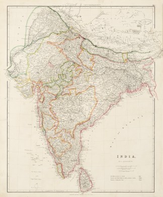 India, by J. Arrowsmith. MAPS & GLOBES