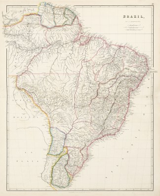 Brazil, by J. Arrowsmith. South America