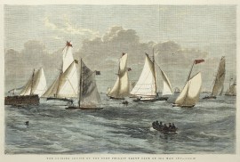 The Closing Cruise of the Port Phillip Yacht Club on 24th May, 1872