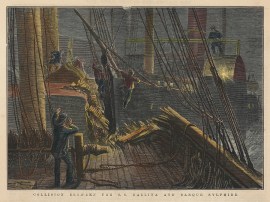 Collision between the S.S.Ballina and Barque Sylph… SHIPS & YACHTS