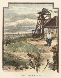 The City, from Black Hill. Australiana (General)