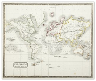 The World on Mercator’s Projection WORLD