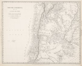 South America Sheet IV La Plata and Chile