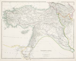 Turkey in Asia, by J. Arrowsmith. MIDDLE EAST