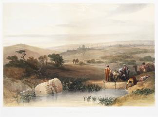 Jerusalem from the North April 1838 David Roberts