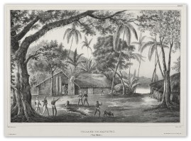 Village de Manevai. (Vani-Koro )