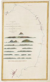 A Chart of the Track of the Scarborough, on Her Ho… Pacific (General)