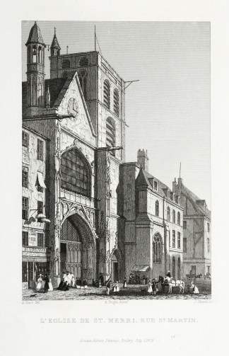 L’Eglise de St. Merri, rue St. Mar… France & Monaco